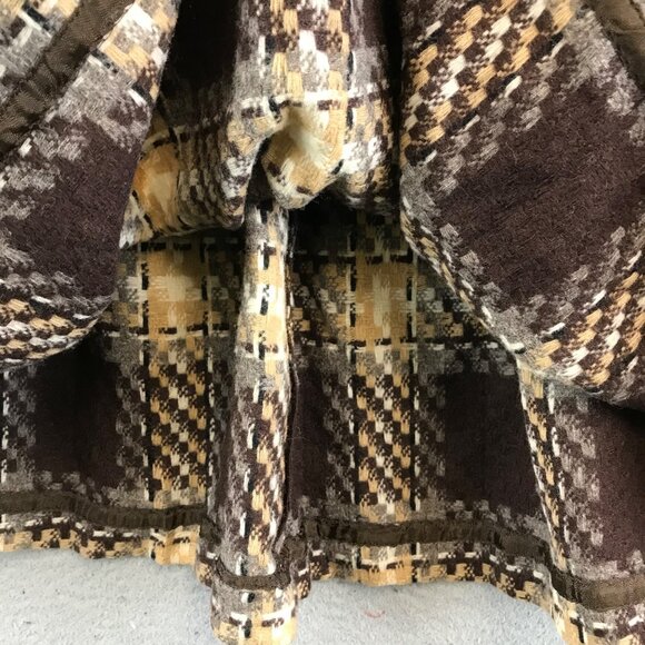 VIntage 1960s Wool Darlenette Teen Mate High Waisted Pencil Skirt size 14 - Picture 5 of 10